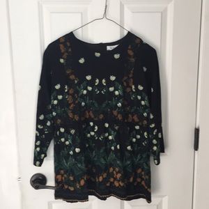 3/4 Length Sleeve Anthro (Aílanto brand) Blouse